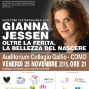 Locandina incontro Jessen 25-11-2016